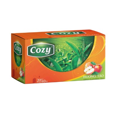 Trà Cozy túi lọc hương Đào 20 gói x 2gr (36H/T)